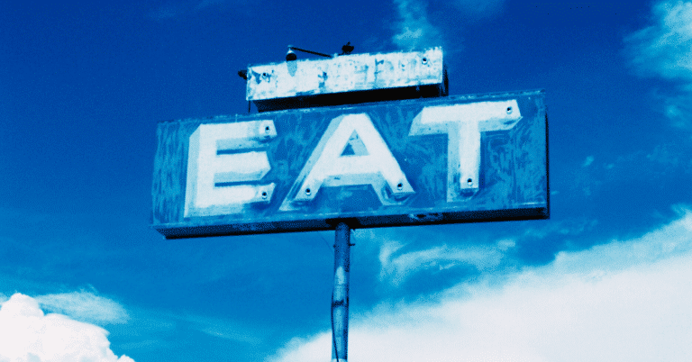 Eat sign