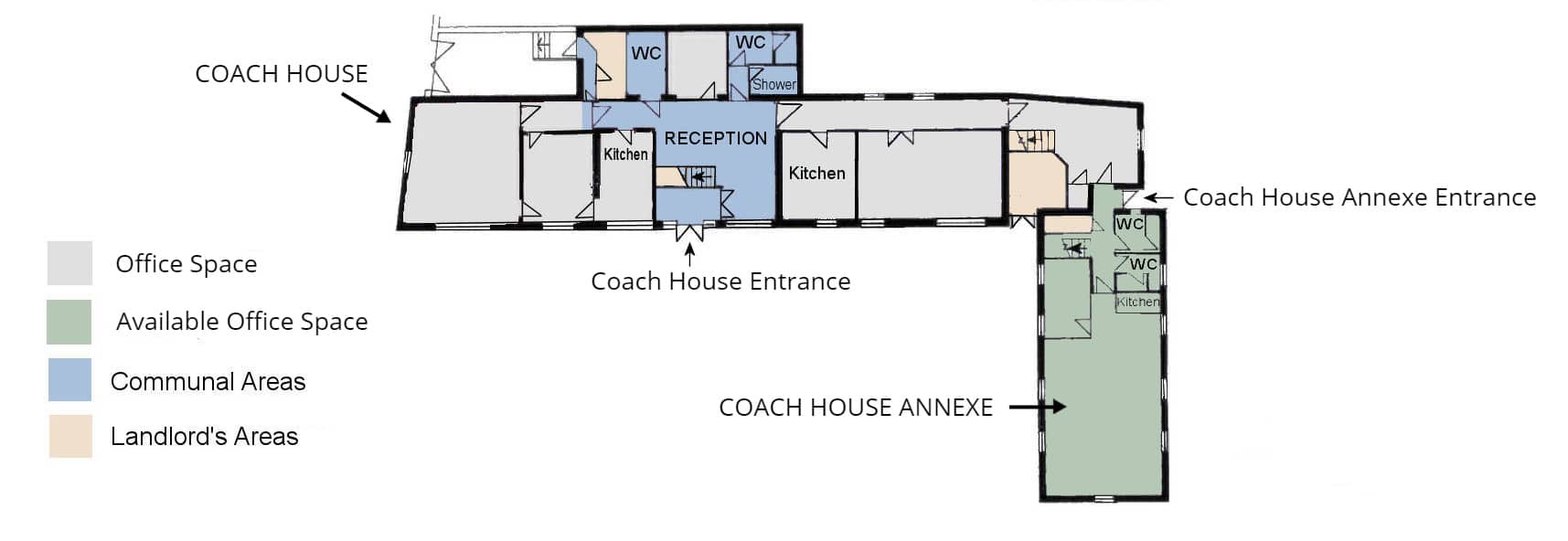 Coach House First Floor Plans