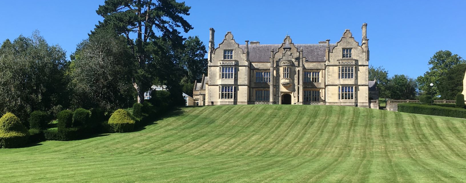 Front Lawn and The Mansion at Heywood House