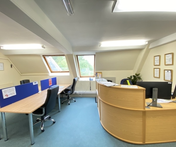 Second Floor office at the Mansion