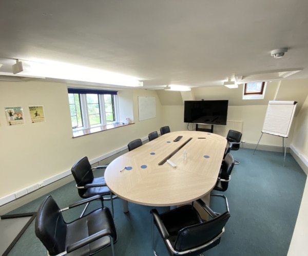 Mansion interior office space at Heywood House