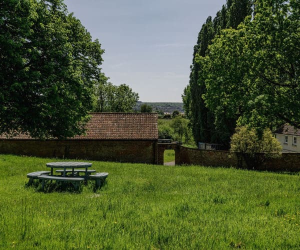 Outdoor space, The walled garden at Heywood House