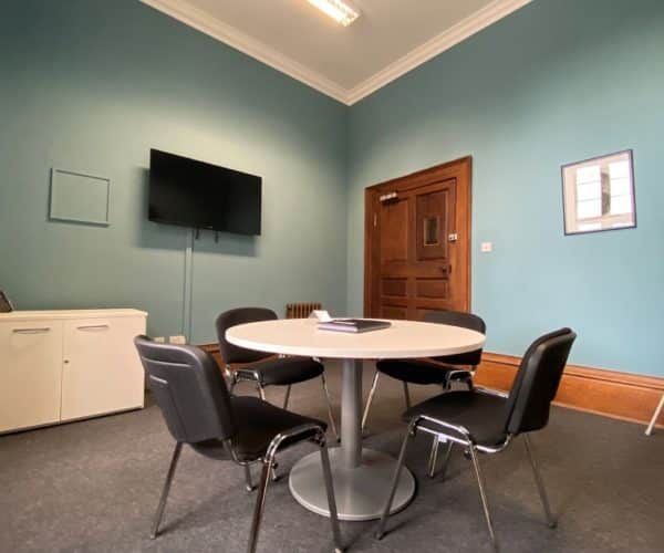 Light and airy meeting room at Heywood House