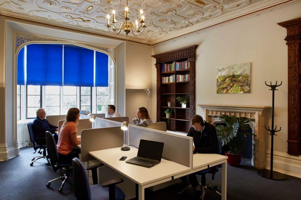Co-working space available at Heywood House