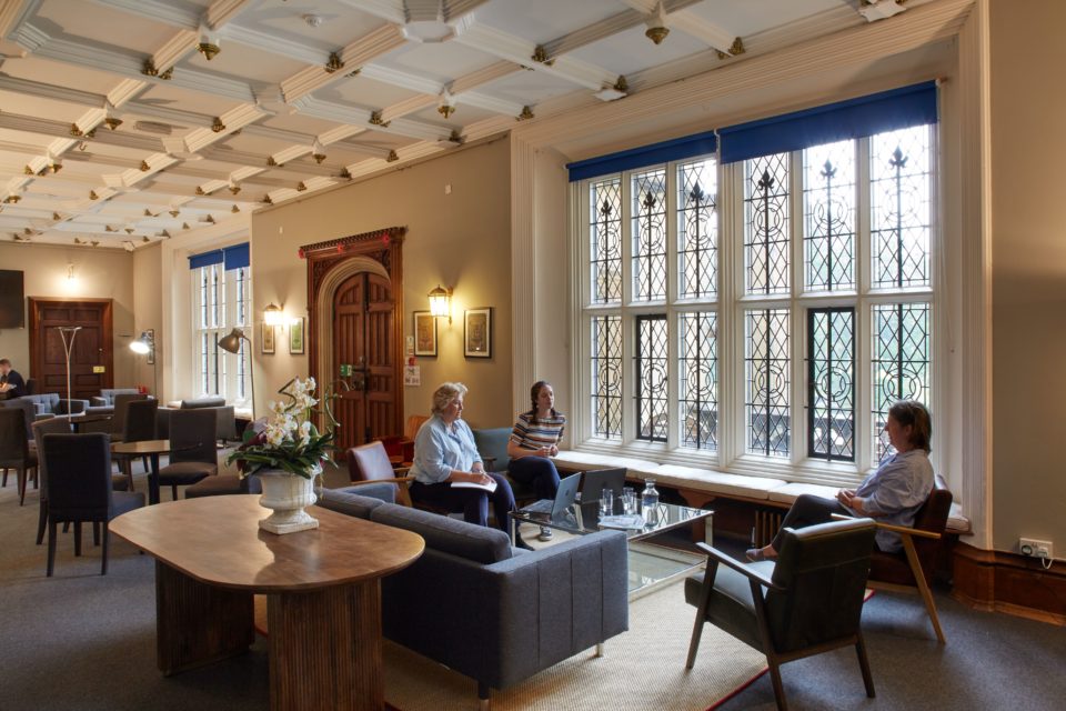 Historic Main Hall at Heywood Hall