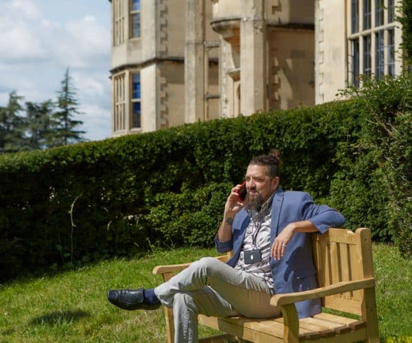 Flexible workspace at Heywood House