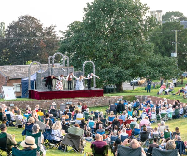 Open air live theatre at Heywood House