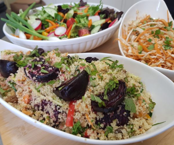 Salad Trio Heywood House Cafe