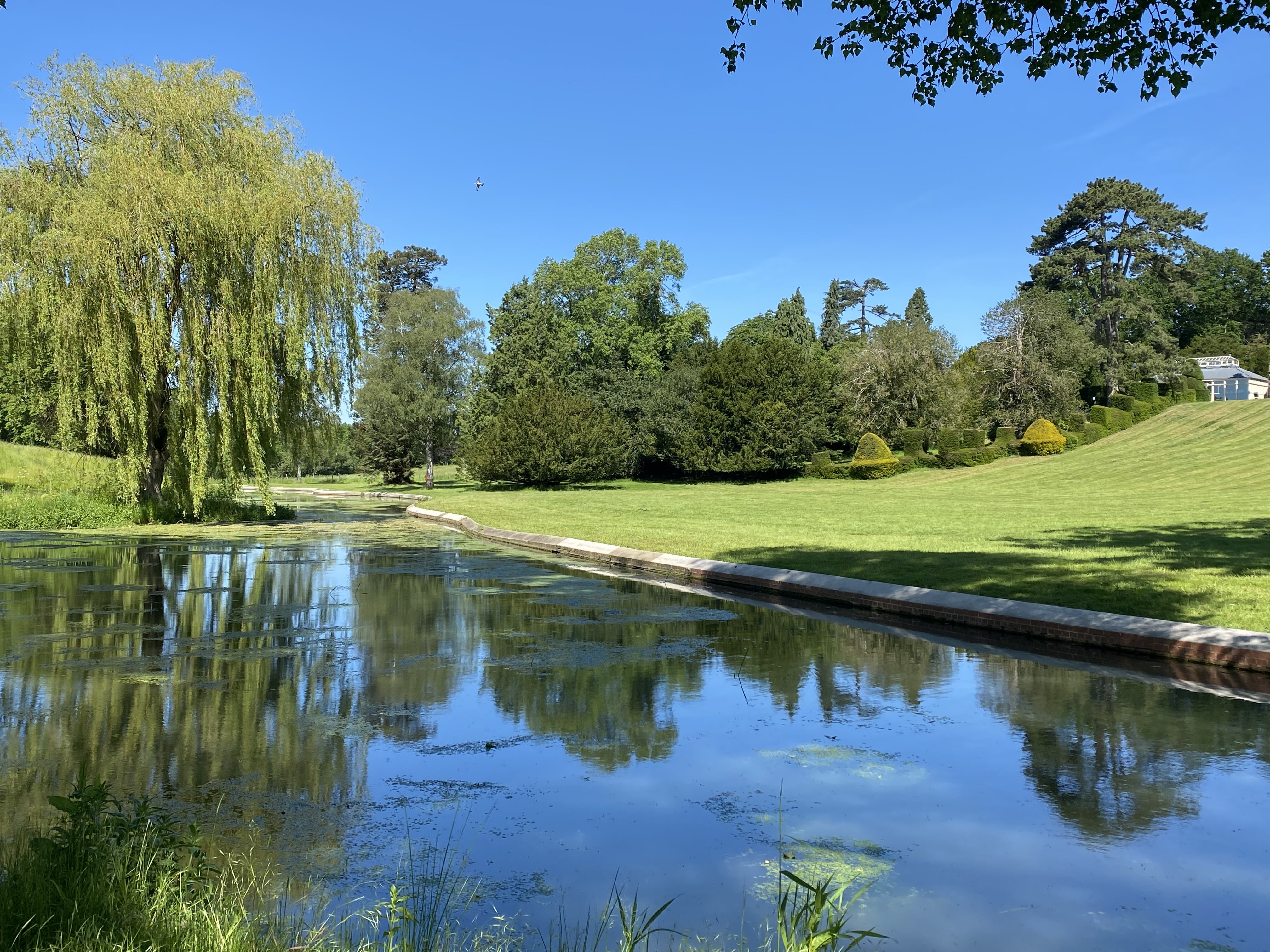 Heywood House Lake and Front Lawn